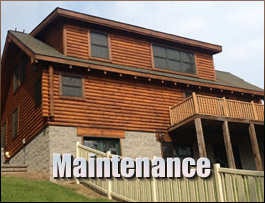  Ward, Alabama Log Home Maintenance